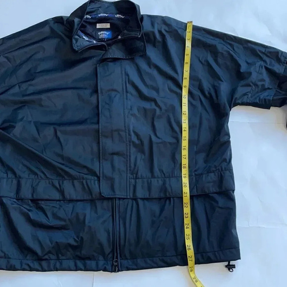 Callaway Golf Windbreaker Full Zip Jacket Black Men’s size L Outerwear - Picture 6 of 14